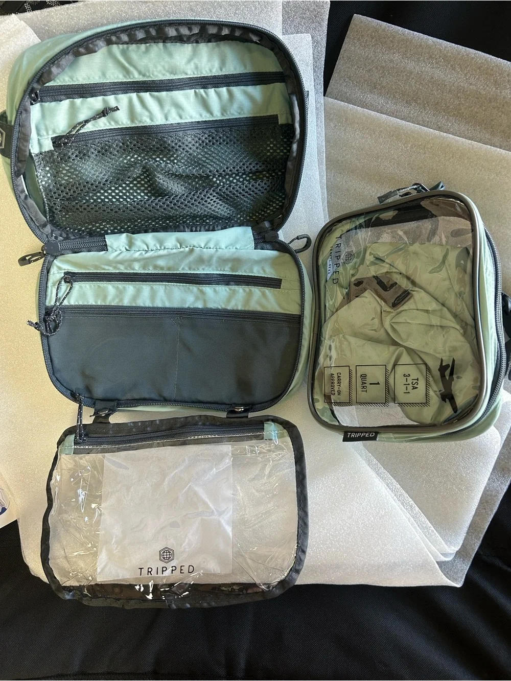 Tripp nyc Teal Travel Dopp Kit Toiletry Bag
